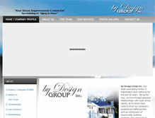 Tablet Screenshot of bydesigngroupinc.net